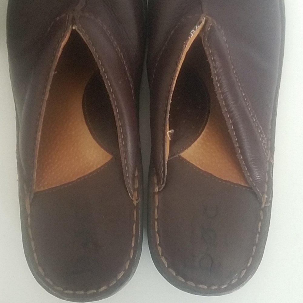 B. O. C. Brown Slip Ons Size 10 - image 2